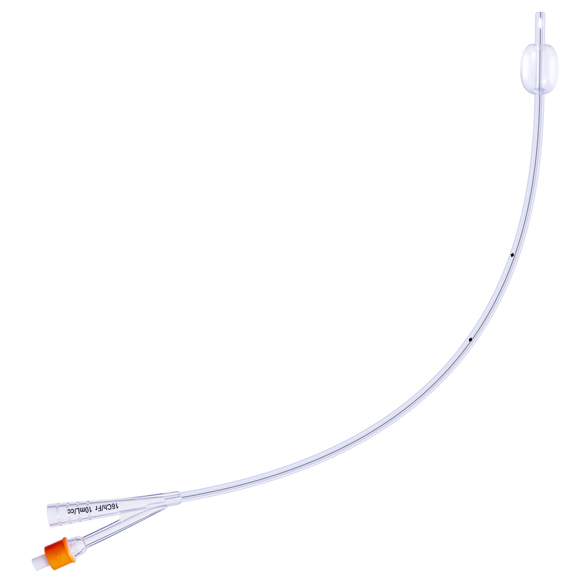 Well Lead All Silicone Foley Catheter with Integrated Balloon