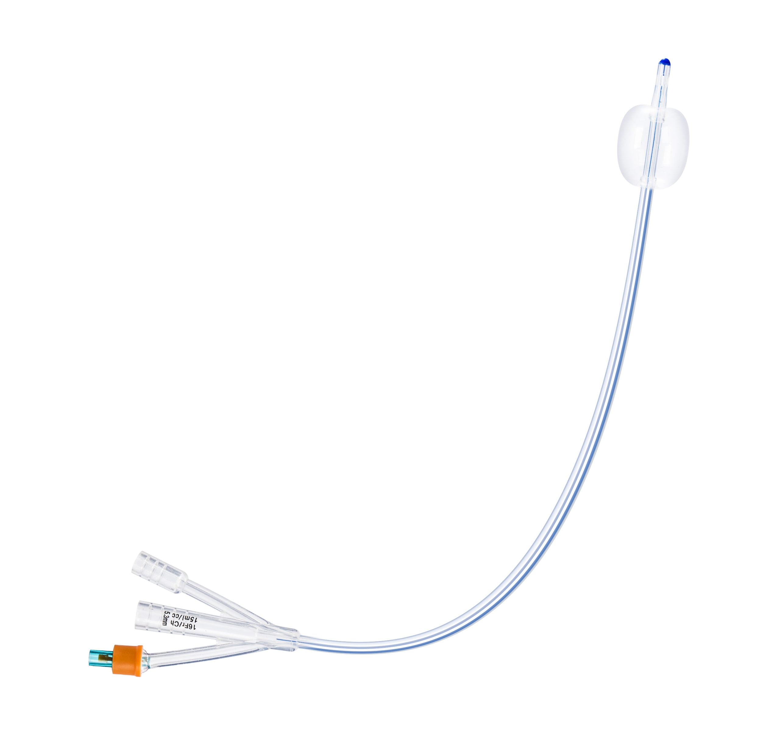 Silicone foley catheter 3 way